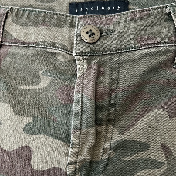 Sanctuary by Anthropologie Camo Print Skinny Jeans w MEASUREMENTS Size 27 - Picture 9 of 9
